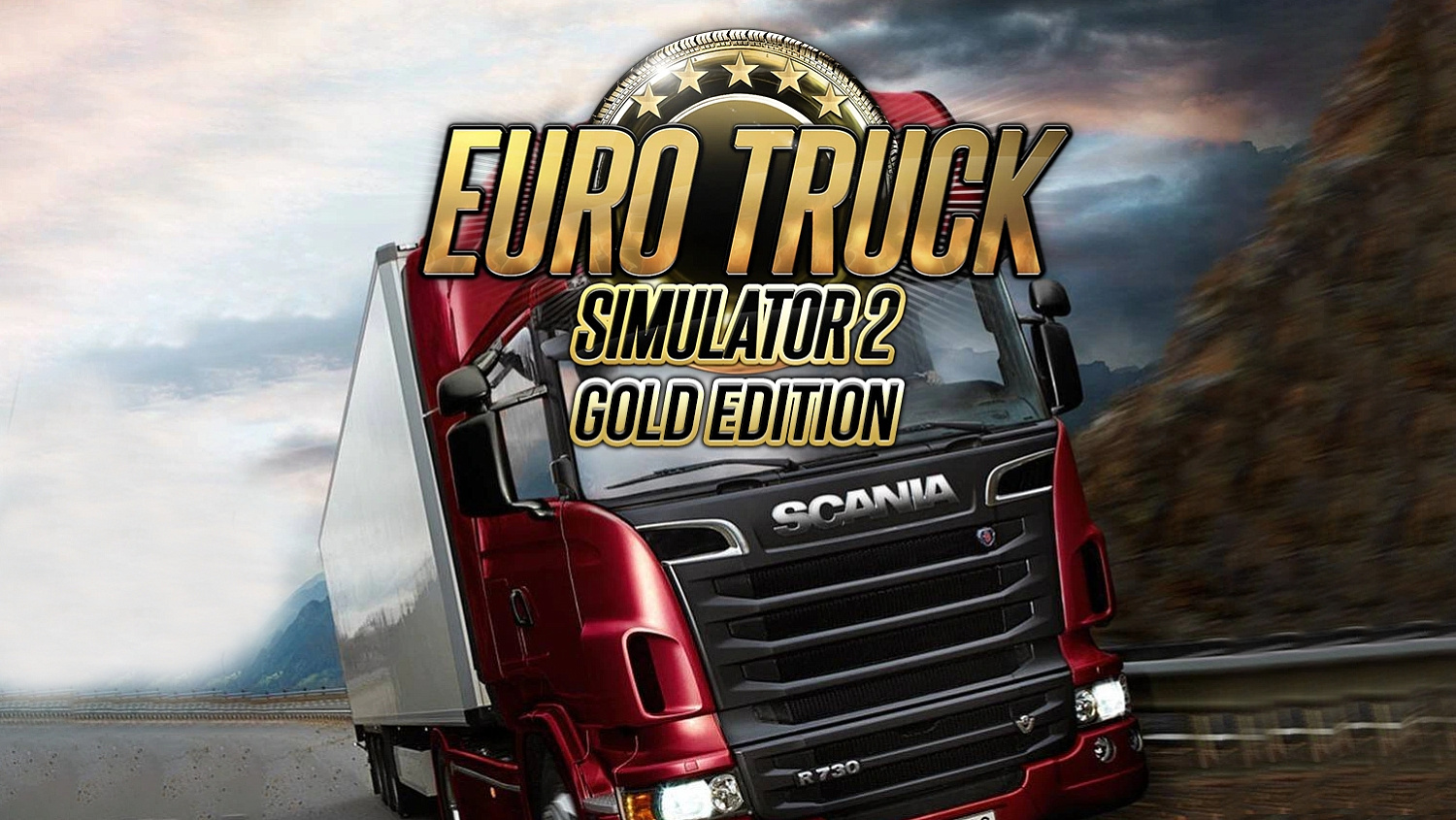 Игра Euro Truck Simulator 2 Gold Edition для PC, Steam