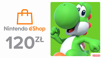 Карта оплаты Nintendo eShop 120 zl Польша (PLN)  | GameKeySoft