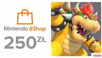 Карта оплаты Nintendo eShop 250 zl Польша (PLN)  | GameKeySoft