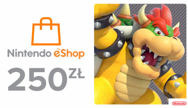 Карта оплаты Nintendo eShop 250 zl Польша (PLN)  | GameKeySoft